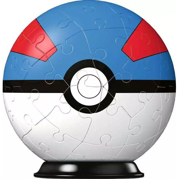Ravensburger 3D Παζλ Μπάλα 55 τμχ Pokémon Great Ball 11265
