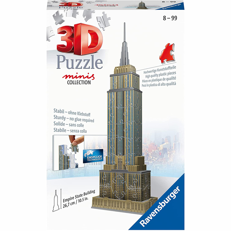 Ravensburger 3D Mini Empire State Building 54 τεμ.  11271