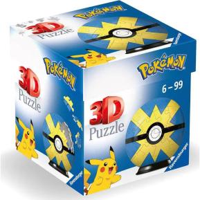 Ravensburger 3D Παζλ Μπάλα 55 τμχ Pokémon Quick Ball II 11580