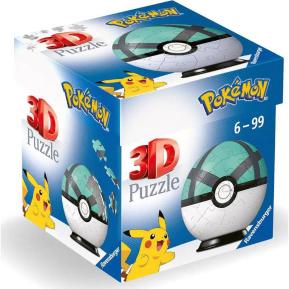 Ravensburger 3D Παζλ Μπάλα 55 τμχ Pokémon Net Ball 11581