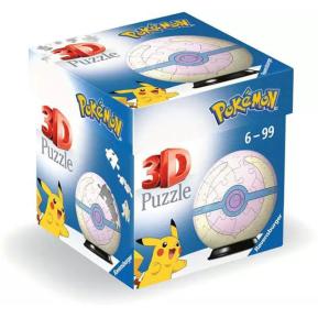 Ravensburger 3D Παζλ Μπάλα 55 τμχ Pokémon Heal Ball 11582