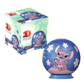 Ravensburger 3D Παζλ Μπάλα 54 τμχ Disney Stitch : Angel 11598
