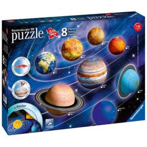 Ravensburger 3D Puzzle 522 Τμχ Ηλιακό Σύστημα 11668