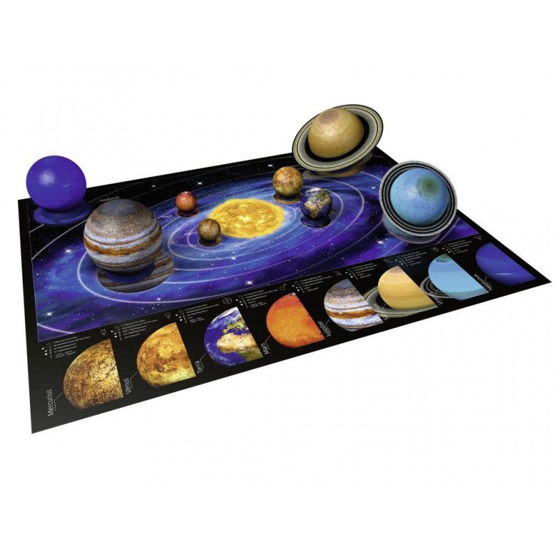 Ravensburger 3D Puzzle 522 Τμχ Ηλιακό Σύστημα 11668