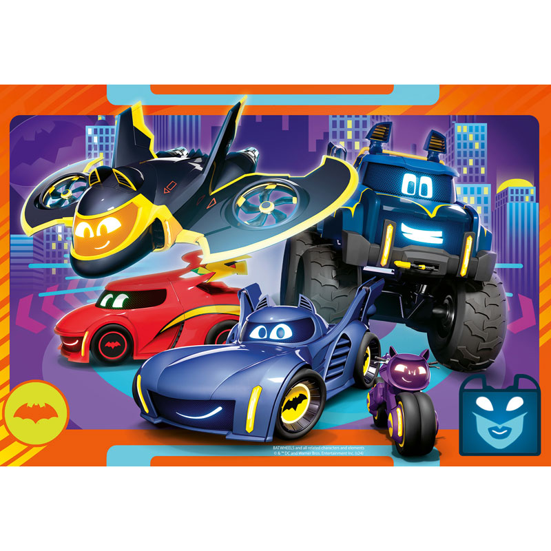 Ravensburger 2x24 τμχ Batwheels 12001054