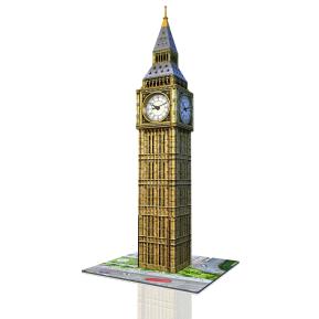 Ravensburger 3D Puzzle Big Ben Με Πραγματικό Ρολόι 12586