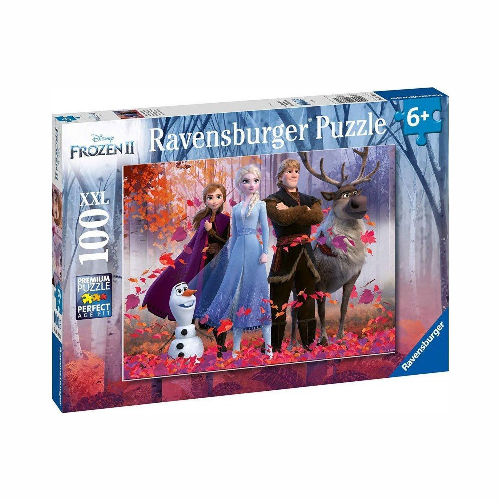 Ravensburger Puzzle 100 τμχ XXL Ψυχρά Κι Ανάποδα II 12867
