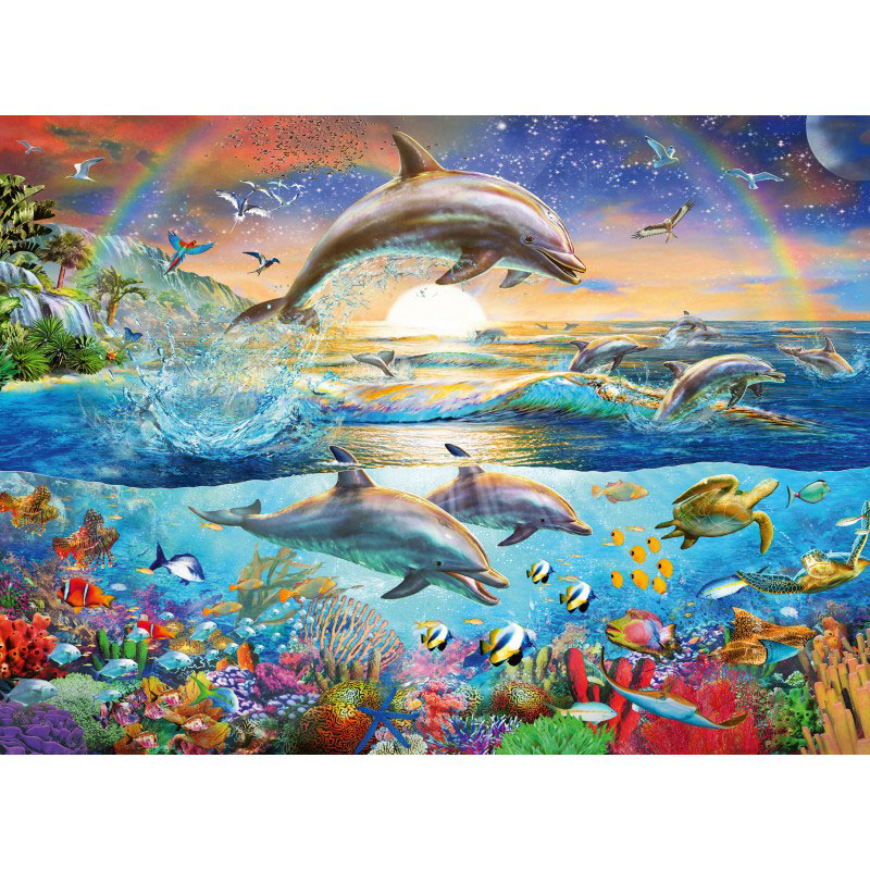 Ravensburger Παζλ 300XXL τμχ Δελφίνια 12895