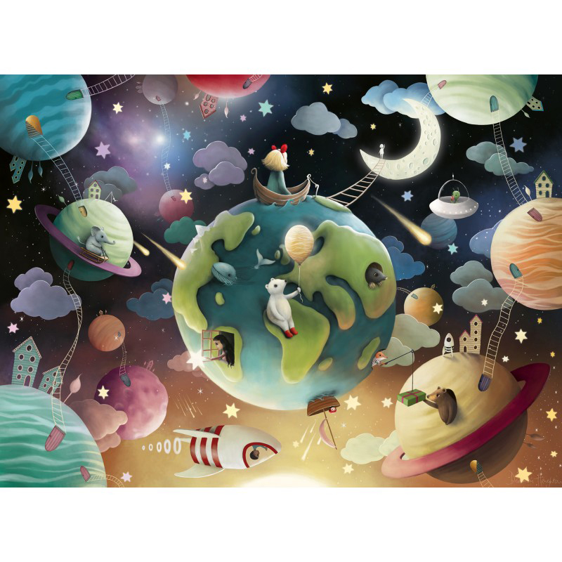Ravensburger Παζλ 100XXL τεμ. Πλανήτης 12971