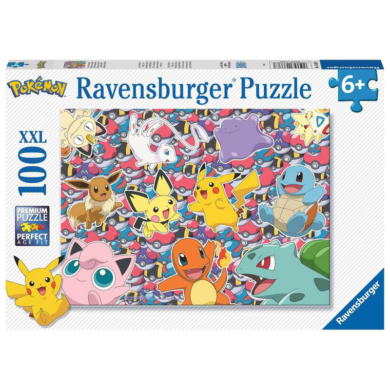 Ravensburger Παζλ 100XXL τεμ. Pokemon 13338