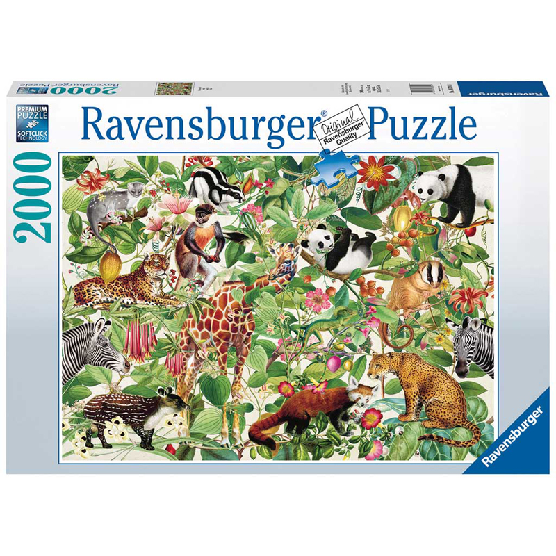 Ravensburger Παζλ 2000 τμχ Ζούγκλα 16824