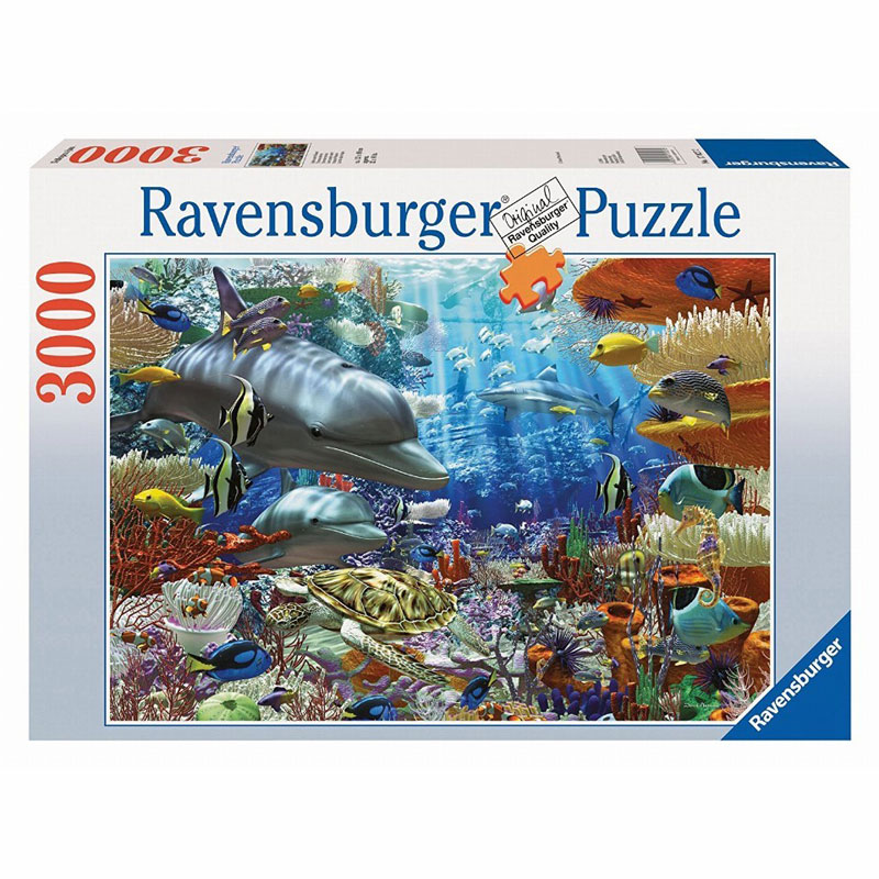 Ravensburger Παζλ 3000 τμχ Υποθαλάσσια Ζωή 17027