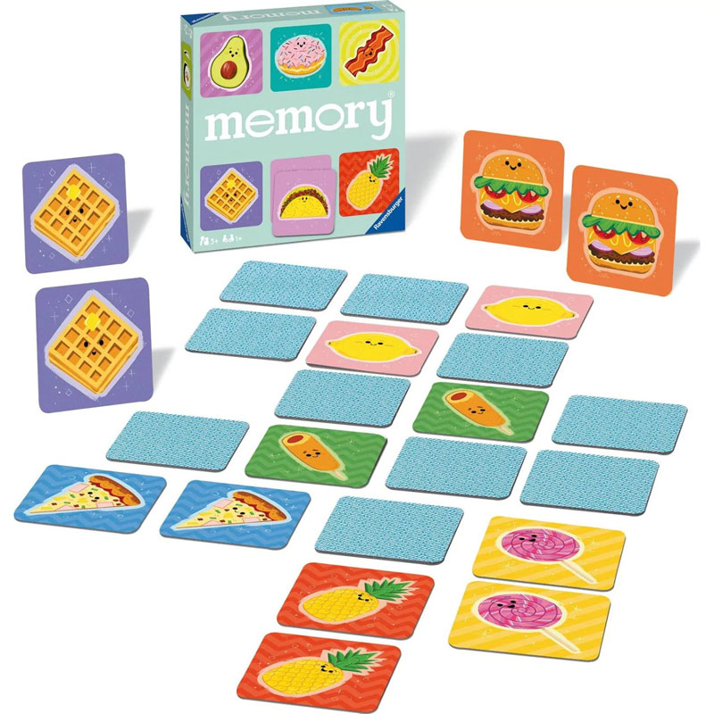 Ravensburger Επιτραπέζιο Μνήμης Memory® Αγαπημένα Φαγητά 20357