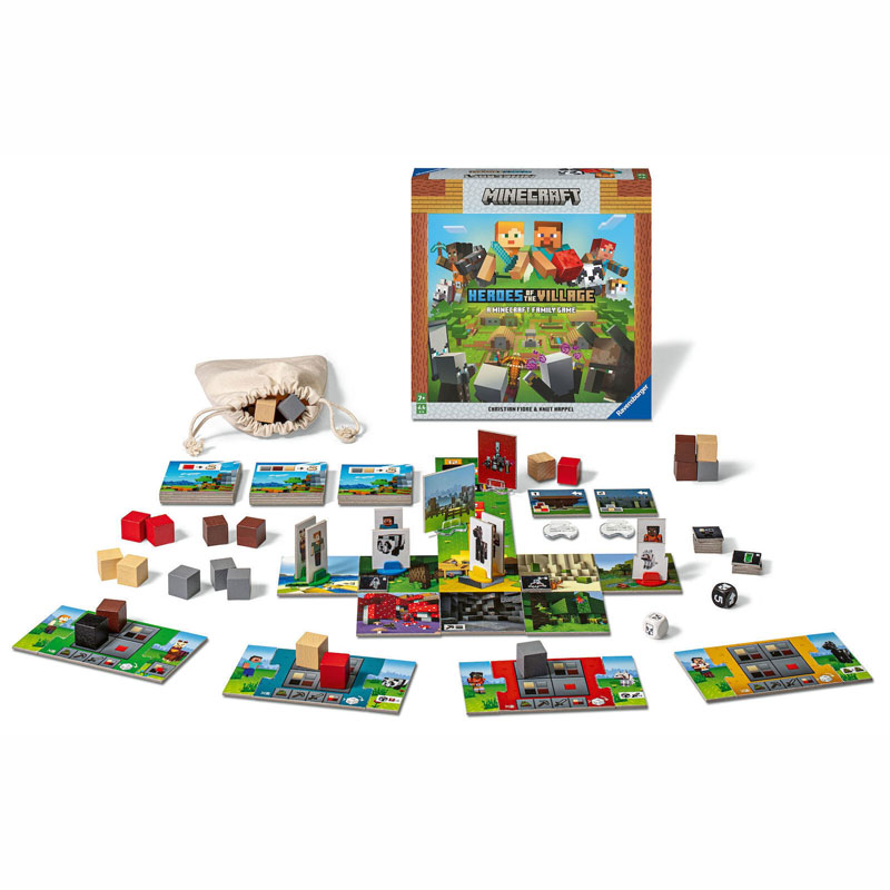 Ravensburger Επιτραπέζιο Παιχνίδι Minecraft Heroes of the Village 22367
