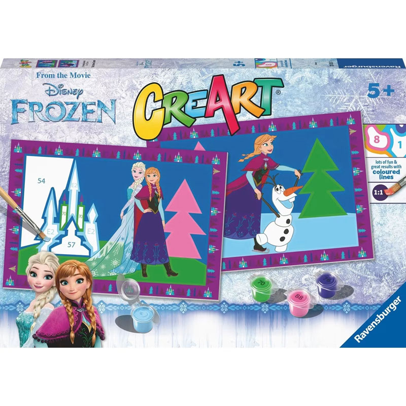 Ravensburger Παιχνίδι Κατασκευής CreArt Junior Frozen 23555