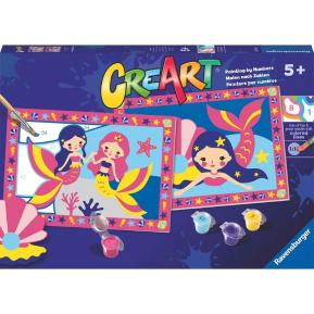 Ravensburger Παιχνίδι Κατασκευής CreArt Junior Γοργόνες 23714