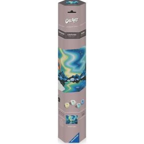 Ravensburger Παιχνίδι Κατασκευής CreArt Canvas Βόρειο Σέλας 23907