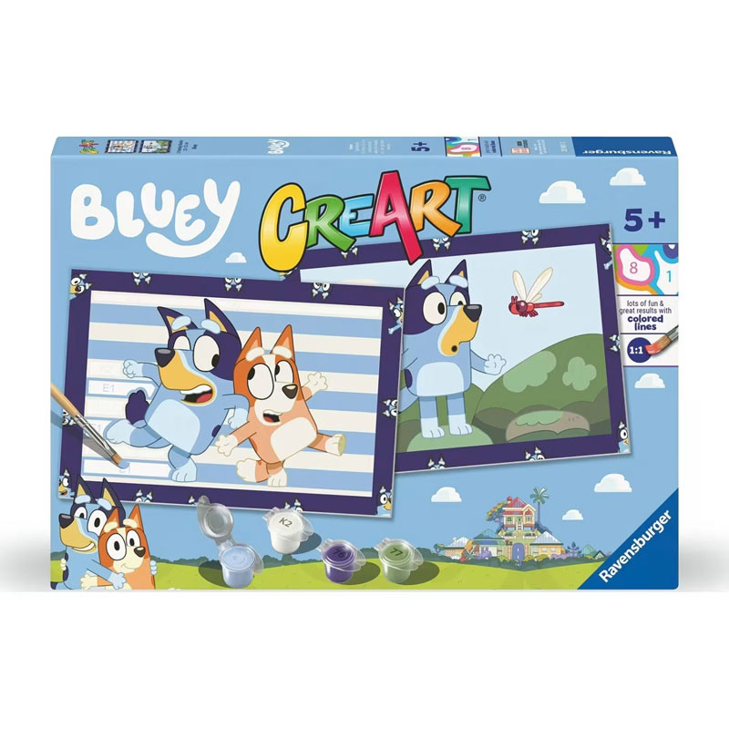 Ravensburger Παιχνίδι Κατασκευής CreArt Junior Bluey 23961