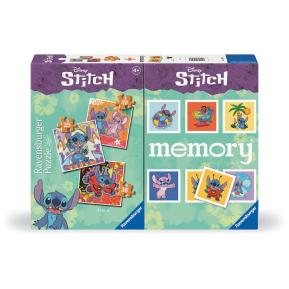 Ravensburger Επιτραπέζιο Memory® & 3 Παζλ Stitch 24695
