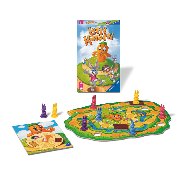 Ravensburger Επιτραπέζιο Ταξιδίου Τρελολαγουδάκια 24812