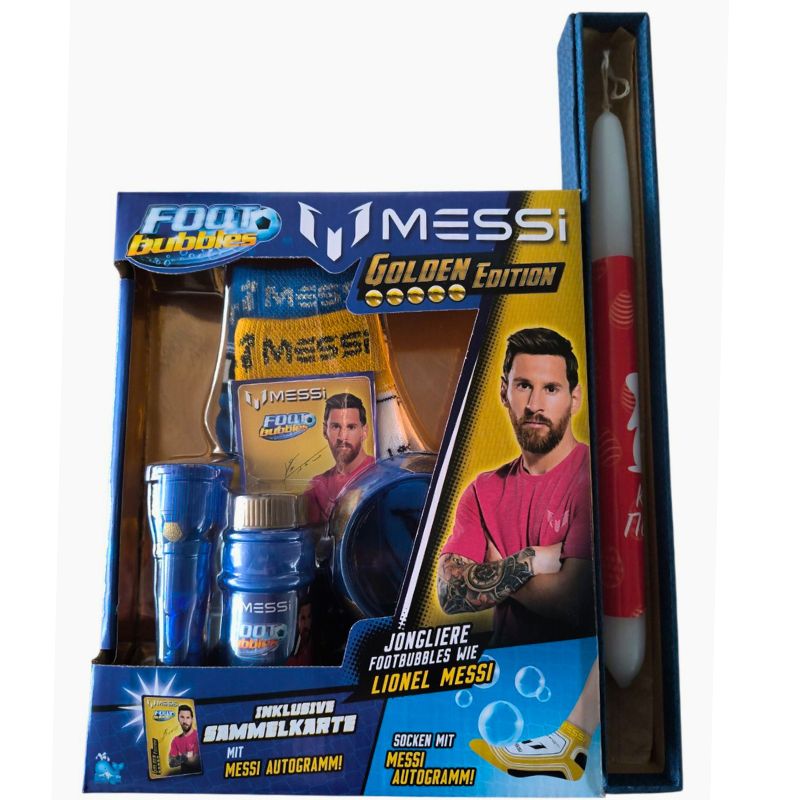 Λαμπάδα Messi Σετ Foot Golden Edition