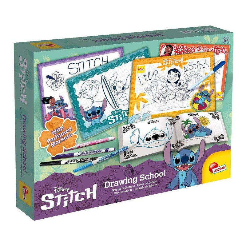 Lisciani Disney Stitch Drawing School 107575