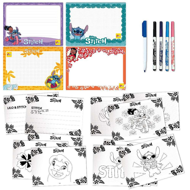 Lisciani Disney Stitch Drawing School 107575