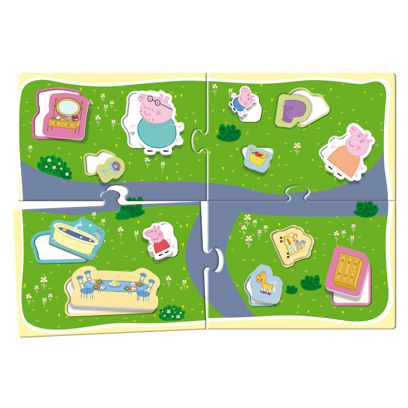 Lisciani Peppa Pig Learning House 3D 92055