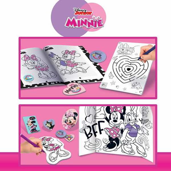 Lisciani Minnie Backpack Coloring & Drawing Kit 92932