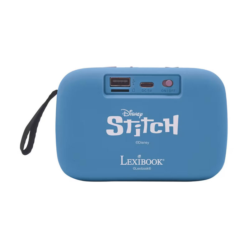 Lexibook Φορητό Ηχείο Bluetooth με Ραδιόφωνο Stitch BT018D