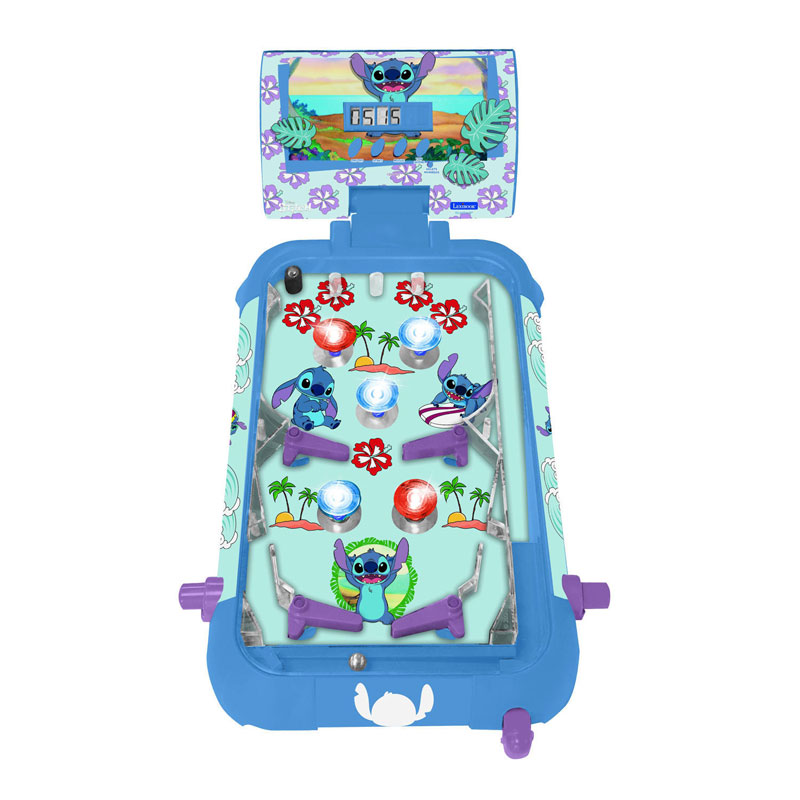 Lexibook Επιτραπέζιο Ηλεκτρονικό Φλιπεράκι Stitch (Με Φώτα & Ήχους) JG610D