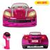 Real Fun Barbie Τηλεκατευθυνόμενο R/C Όχημα Dream Car 2.4GHz Ροζ Χρώμιο M63619