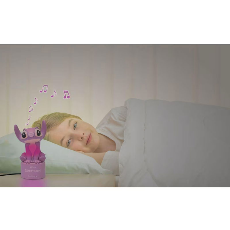 Lexibook Nightlight with Speaker Disney Stitch Φωτάκι Νυχτός Angel NS01D1