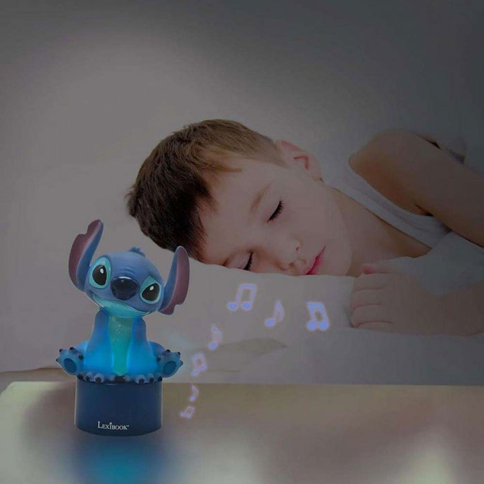Lexibook Nightlight with Speaker Disney Stitch Φωτάκι Νυχτός NS01D