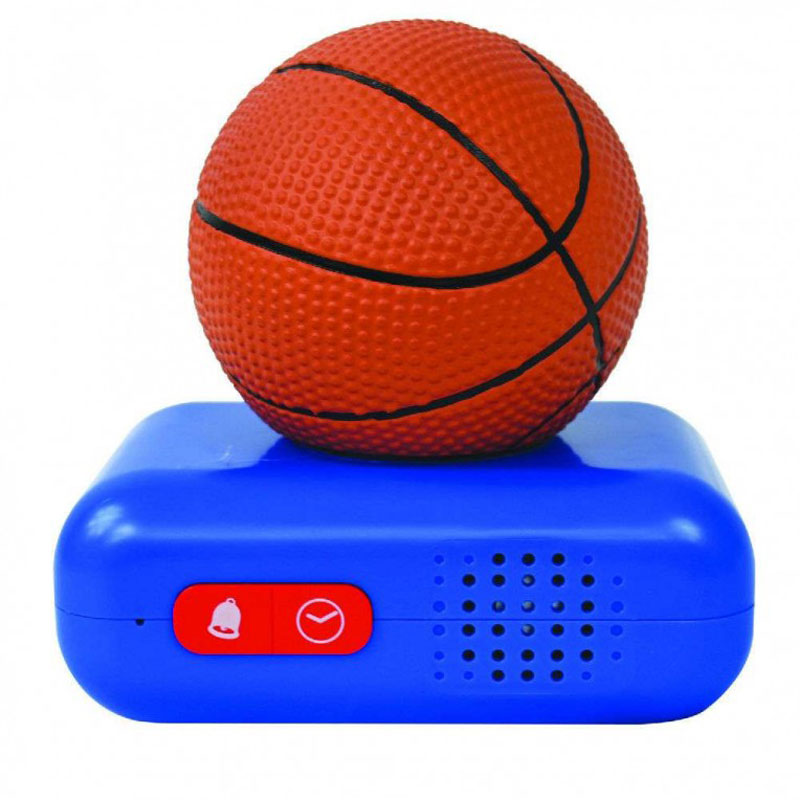 Lexibook Digital Alarm Clock with 3D Basketball Night Light & Sound Effects RL800BA