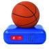 Lexibook Digital Alarm Clock with 3D Basketball Night Light & Sound Effects RL800BA