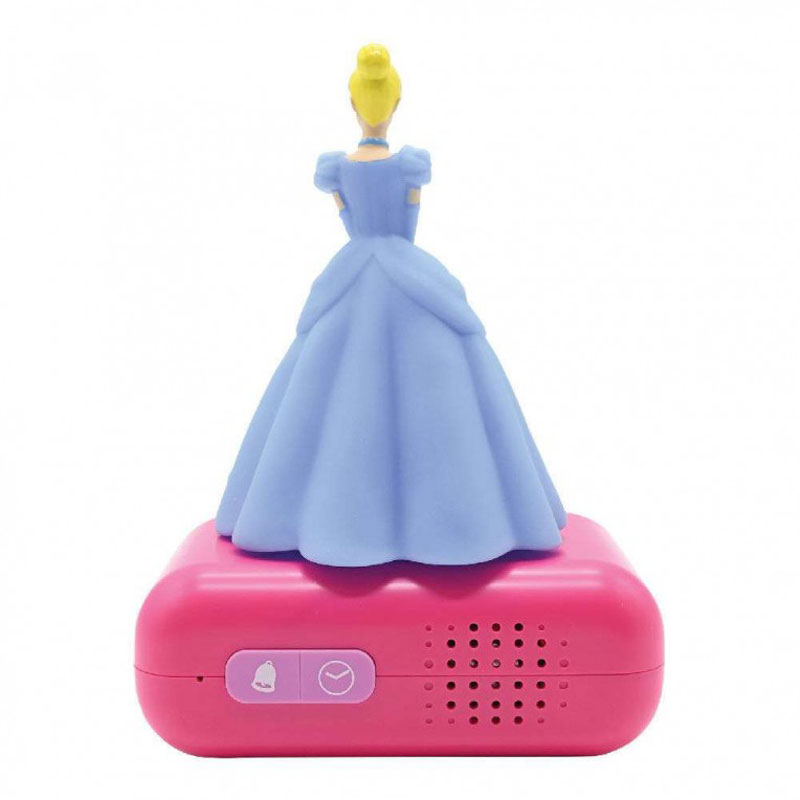 Lexibook Digital Alarm Clock with 3D Princess Night Light & Sound Effects RL800DP
