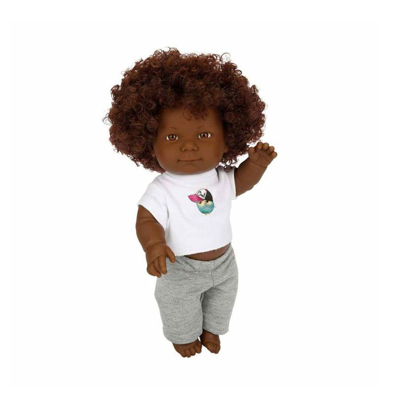 Sunman Κούκλα Dollectibles Dada Baby 35cm Γκρι Φόρμα