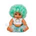 Sunman Κούκλα Dollectibles Afro Baby 23cm Πράσινα μαλλιά