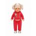 Sunman Κούκλα Tina Sportive Outfit 45cm Κόκκινο Σετ