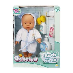 Sunman Bebelou BathTime Doll 35cm Γαλάζιο