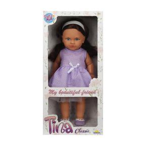 Sunman Κούκλα Tina Party Outfit 45cm Μωβ Φόρεμα