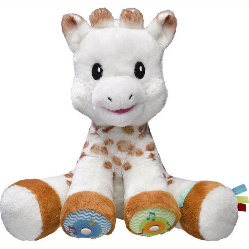 Sophie La Girafe Λούτρινο παιχνίδι που μεταφέρει την μουσική με ένα άγγιγμα S230806