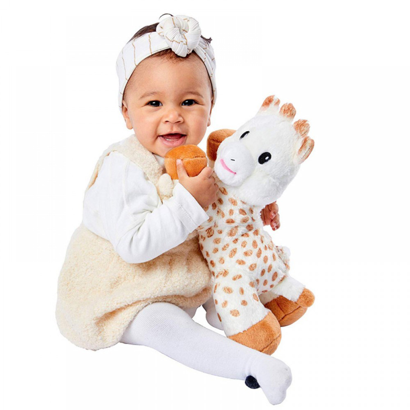 Sophie La Girafe Βελούδινη Σόφι με φωτισμό και ήχους για νανούρισμα S850739