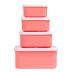 A Little Lovely Company Fun Σετ 4 δοχεία φαγητού Lunch & Snack Box SBSEFU75