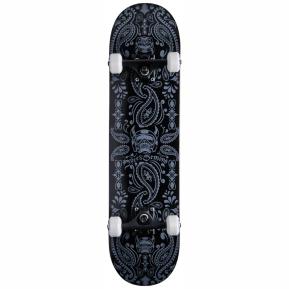 Speed Demons Τροχοσανίδα Unisex's Bandana Skateboard Black/Silver 7,25''