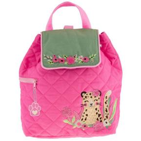 Stephen Joseph Quilted Backpack Leopard SJ100177A
