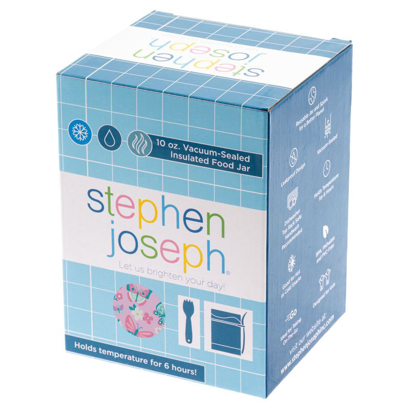 Stephen Joseph Θερμός Φαγητού Με Πιρούνι Butterfly (F25) 295ml SJ130425