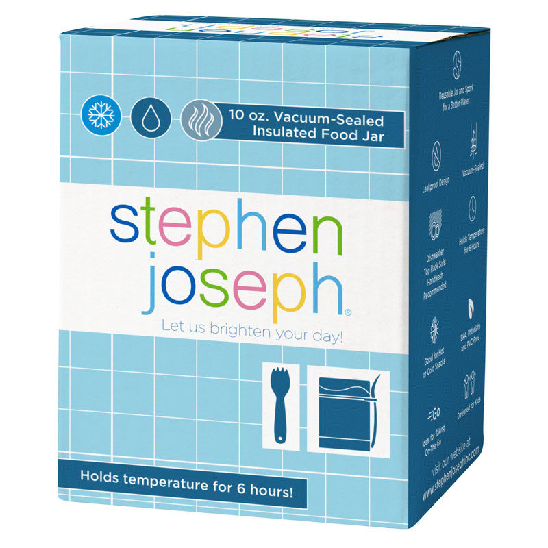 Stephen Joseph Θερμός Φαγητού Με Πιρούνι Mermaid 295ml SJ130428