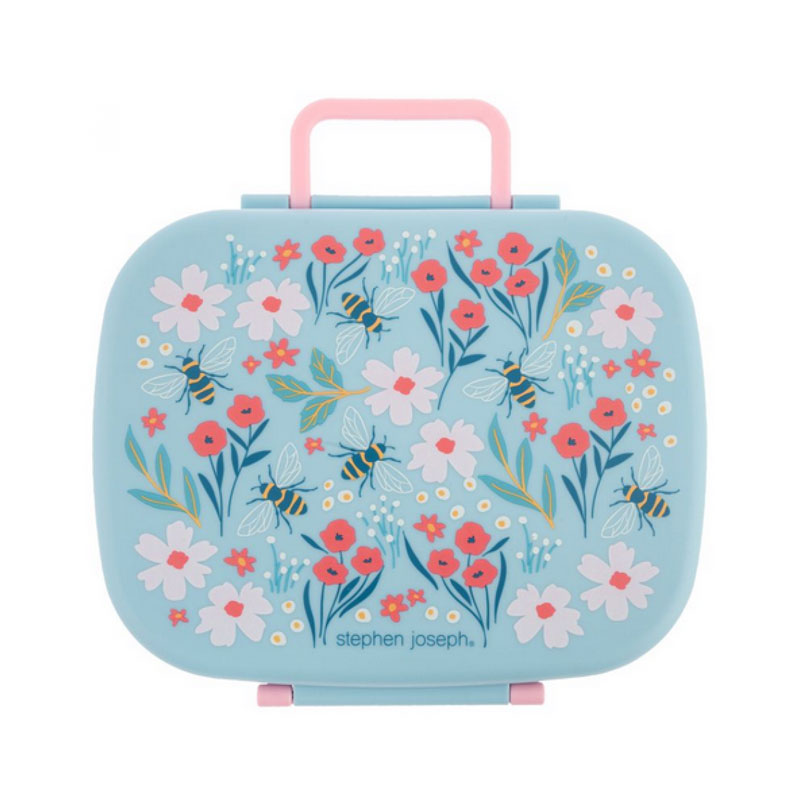 Stephen Joseph Δοχείο Φαγητού Bento Box με αφαιρούμενο δίσκο Bee 700ml SJ130913